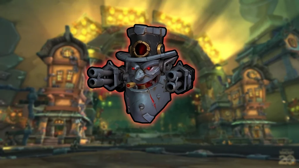 Promotional image for the Liberation of Undermine Mythic Boost in WoW’s The War Within expansion, showcasing Gallywix, 8 raid bosses, 662-678 ilvl gear, and new tier set rewards.