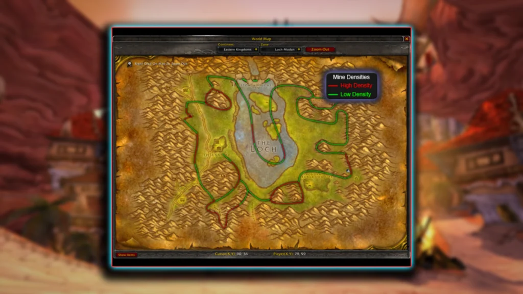 Loch Modan – Kobolds (Mining Nodes) ⛏️